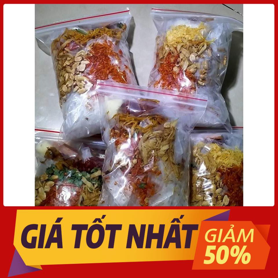 100g bánh tráng trộn để riêng gia vị
