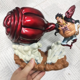 Mô Hình Nhân Vật Luffy Gear 4 Trong Phim Hoạt Hình One Piece Dùng Để Trang Trí