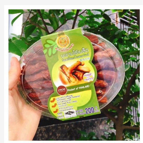 [SIÊU RẺ] SET 2 HỘP ME THÁI TÁCH HẠT XANH 200g/ ĐỎ 180g