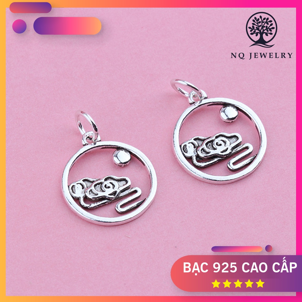 Charm S925 Thái hình đám mây treo
