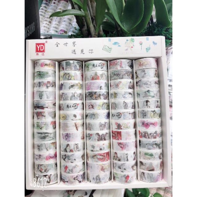 Móc khóa Washi tape Thiên quan tứ phúc - Ma đạo tổ sư - Hệ thống tự cứu của nhân vật phản diện