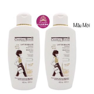 [Chính Hãng] Combo 4 Chai Dưỡng Thể Chateau Rouge Paris 400ml Mẫu Mới