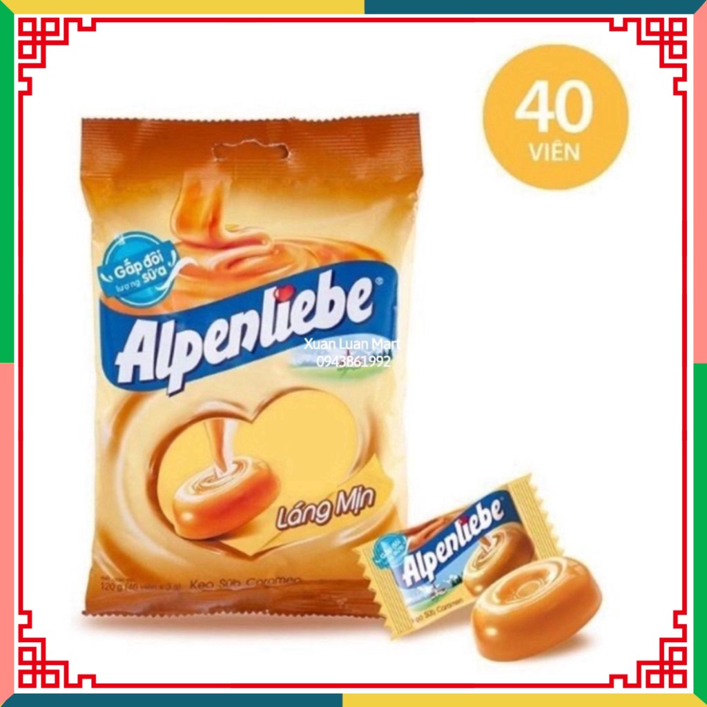 Kẹo béo alpenlibe gói nhỏ các vị