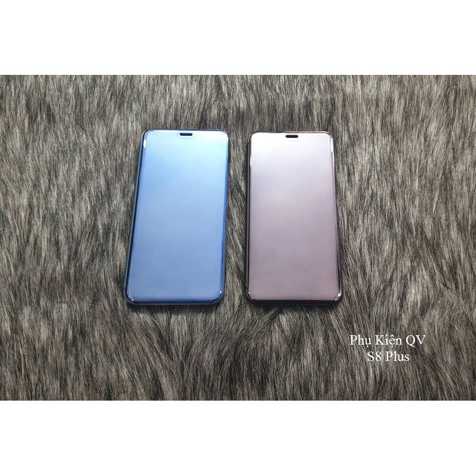 Bao Da Clear View Standing Samsung S8 Plus