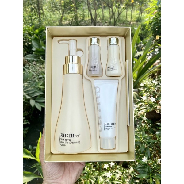 Set sữa rửa mặt Sum dịu nhẹ