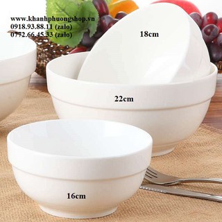 tô sứ trắng - tô sứ