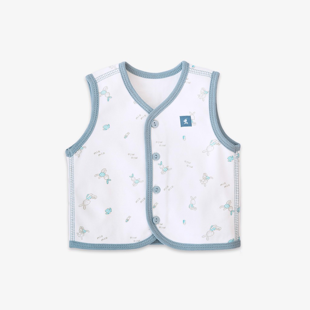 Áo Gile 2 Lớp MIOMIO, Form Ôm, Mom Muốn Trừ Hao Thì Tăng Thêm 1 Size (Từ 0-24 tháng), Vải Interlock Cotton