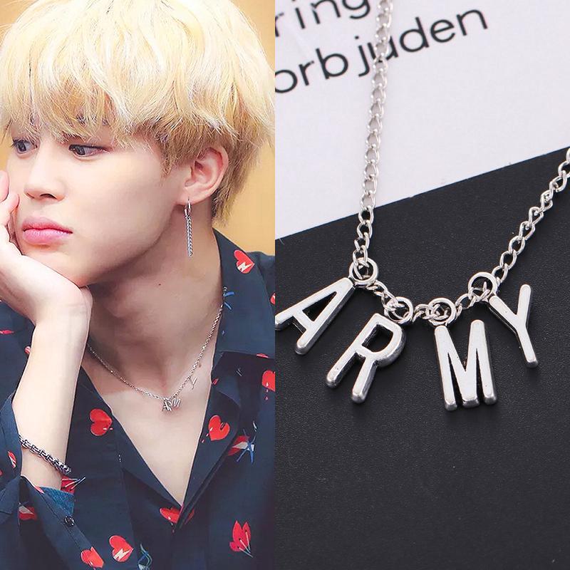 Dây chuyền phong cách kpop bts jimin