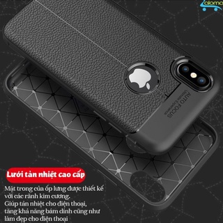 ỐP LƯNG VÂN DA CAO CẤP AUTO FOCUS CHO IPHONE 7 PLUS - 8 PLUS