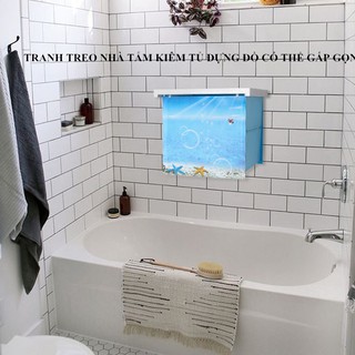 Tủ nhà tắm gấp gọn