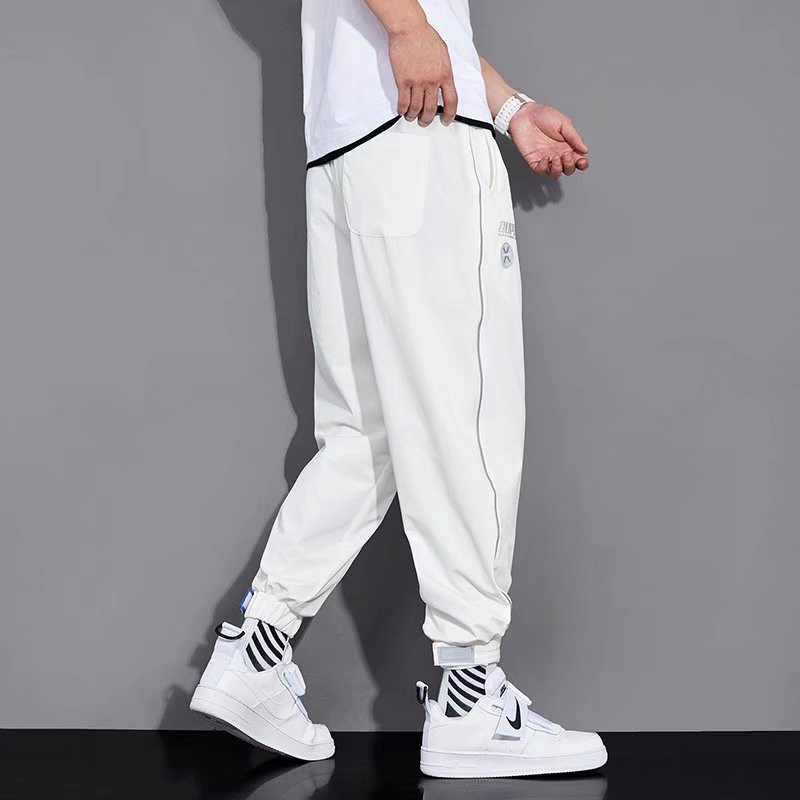 Quần Dài Thể Thao Dáng Rộng Nhanh Khô Phong Cách Hong Kong Mới Cho Nam Và Nữ