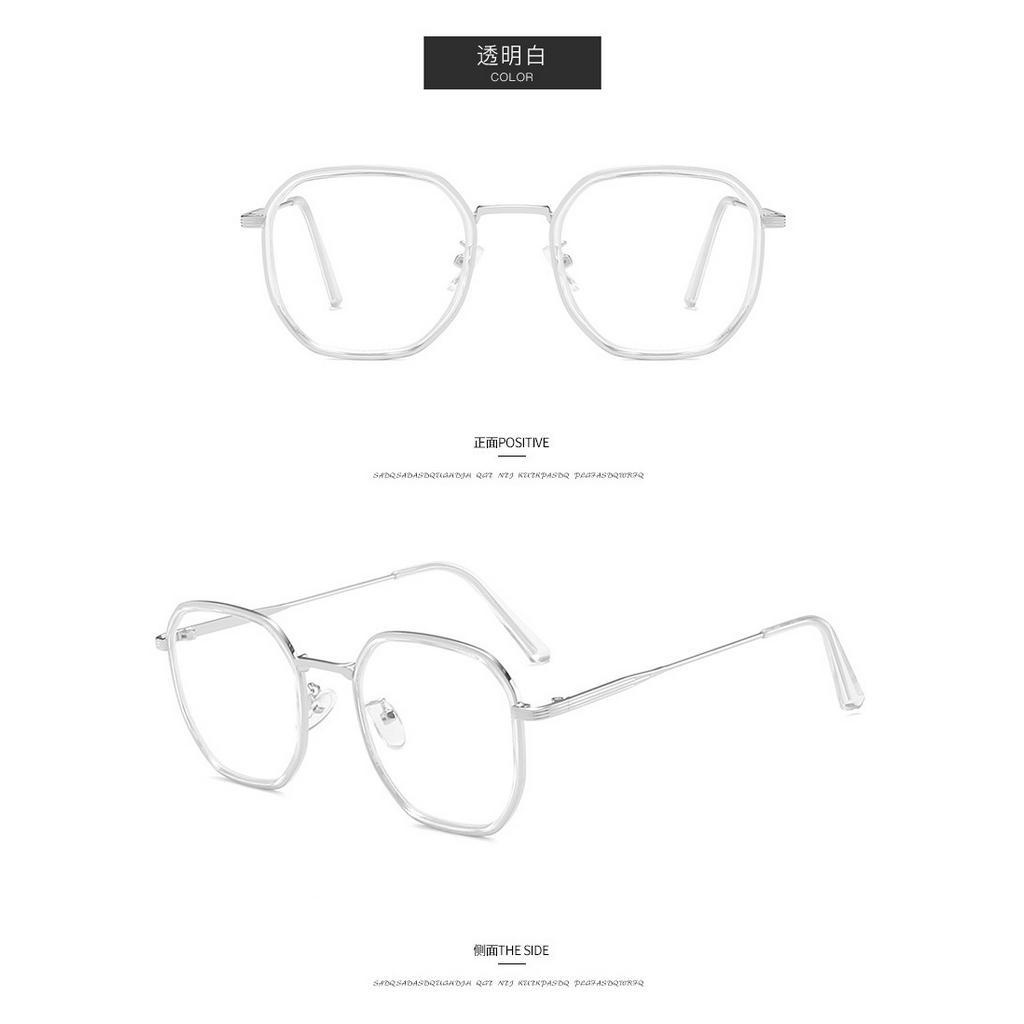 Mắt kính gọng vuông chống bức xạ thiết kế thời trang cho nữ