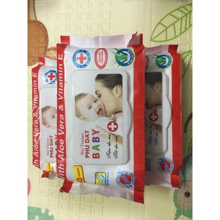 Giấy ướt Phú Đạt 100 Tờ, giấy ướt đa năng