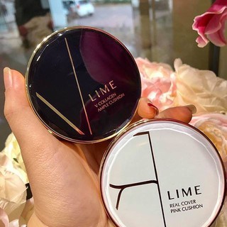 Phấn nước Lime Cushion Real Cover Pink - Hàn Quốc