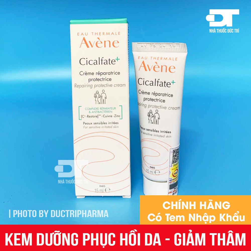 [CHÍNH HÃNG] AVENE CICALFATE - KEM PHỤC HỒI DA - LIỀN SẸO - GIẢM THÂM 40ml