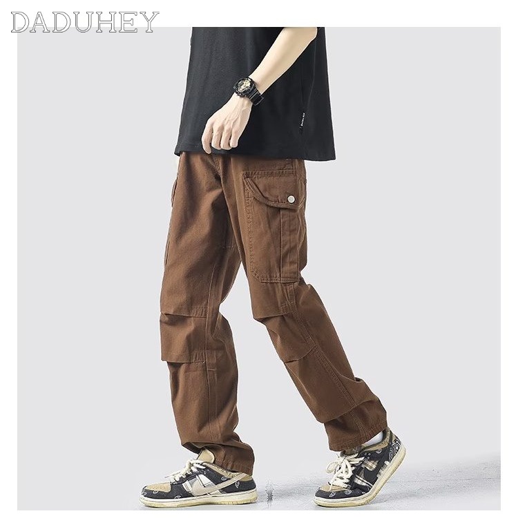 Quần Dài Dáng Rộng Phong Cách Thời Trang Đường Phố Mỹ Dành Cho Nam Và Nữ