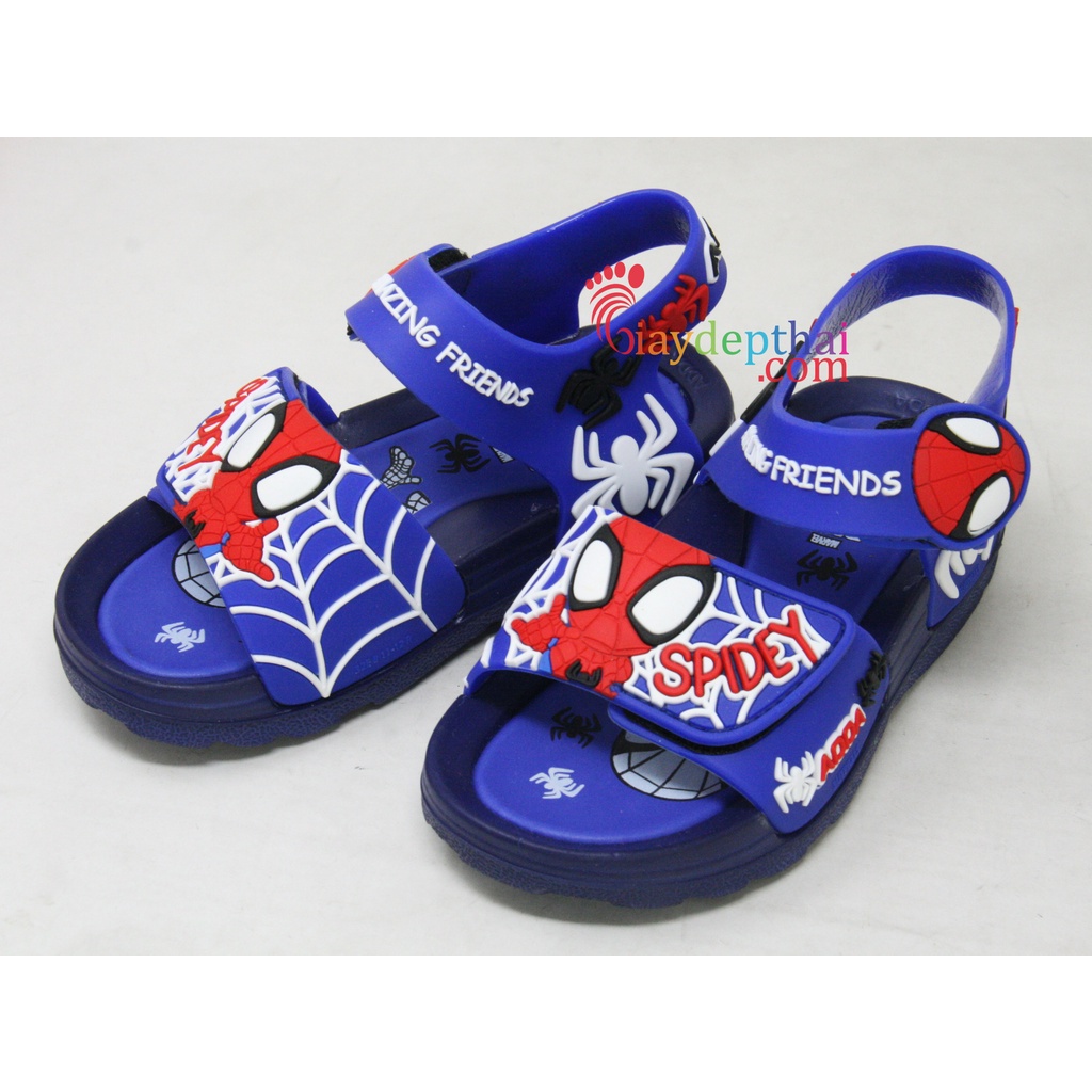 Giày sandal quai hậu Thái Lan Bé Trai siêu nhân người nhện Adda Spiderman 32E11/32E14 (Hình ngẫu nhiên)