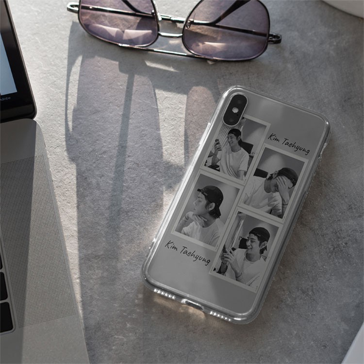 Ốp lưng iphone silicon Idol KPOP BTS Taehyung smile  BLUBTS0153