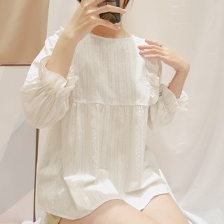 ÁO BABYDOLL NỮ TRƠN TAY PHỒNG PHỐI BÈO - ATD