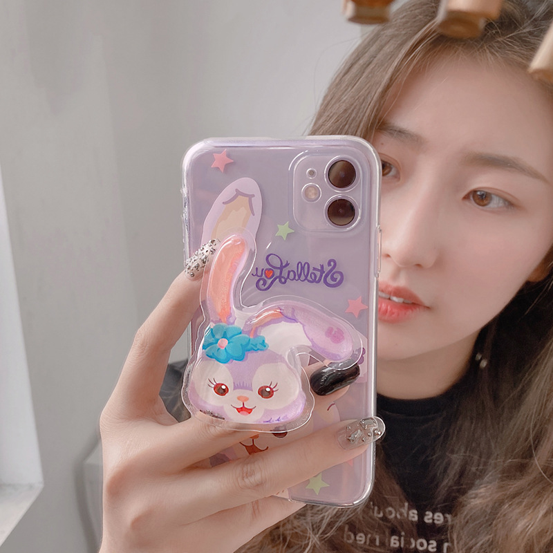 Ốp Điện Thoại Có Giá Đỡ Dễ Thương Cho Iphone 11 Pro X Xr Xs Max 8 7 Plus Se2020
