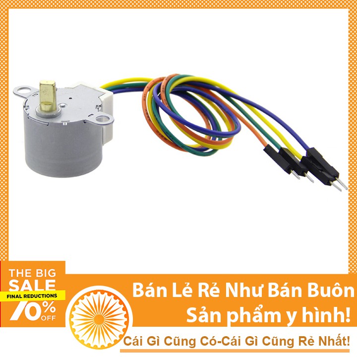 Động Cơ Bước 28BYJ-48 12V