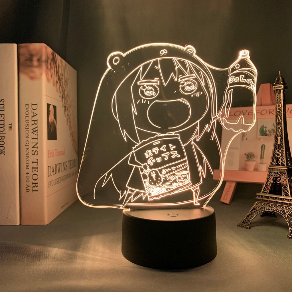 Đèn Ngủ Bóng LED Đổi Màu Hình Anime Himouto Umaru Chan