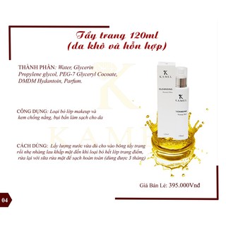 Nước tẩy trang Kamel 250ml