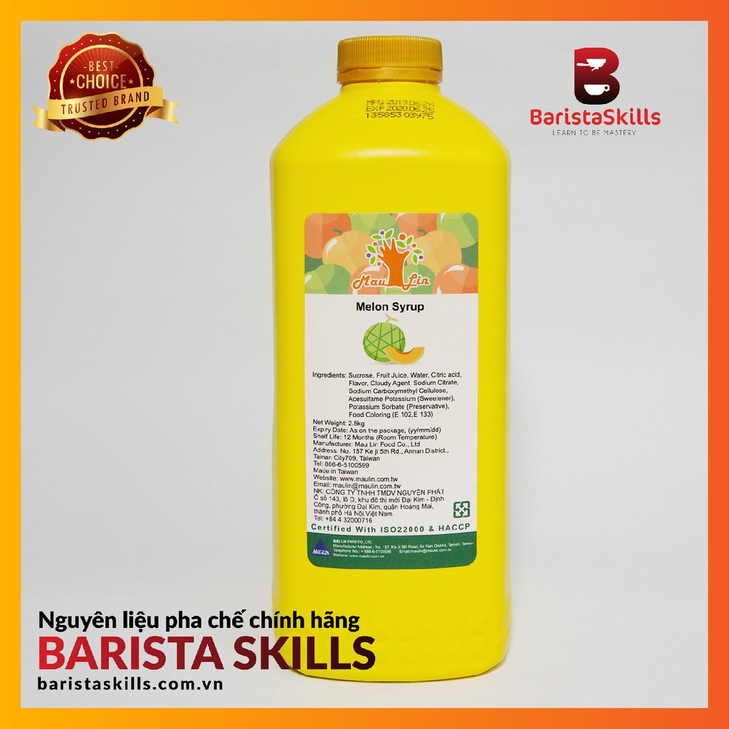 Siro maulin dưa lưới