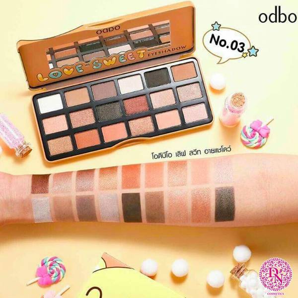 Bảng phấn mắt Odbo - Love Sweet Eyeshadow