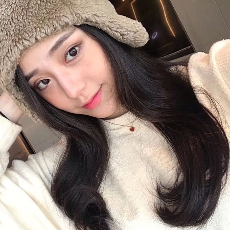 Vòng cổ Xương Đòn Mặt Trái Tim Đỏ Đơn Giản Hàn Quốc