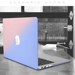 Case ,Ốp Macbook Màu Ombre Đủ Dòng (Tặng Kèm Nút Chống Bụi + Chống gãy đầu dây sạc )