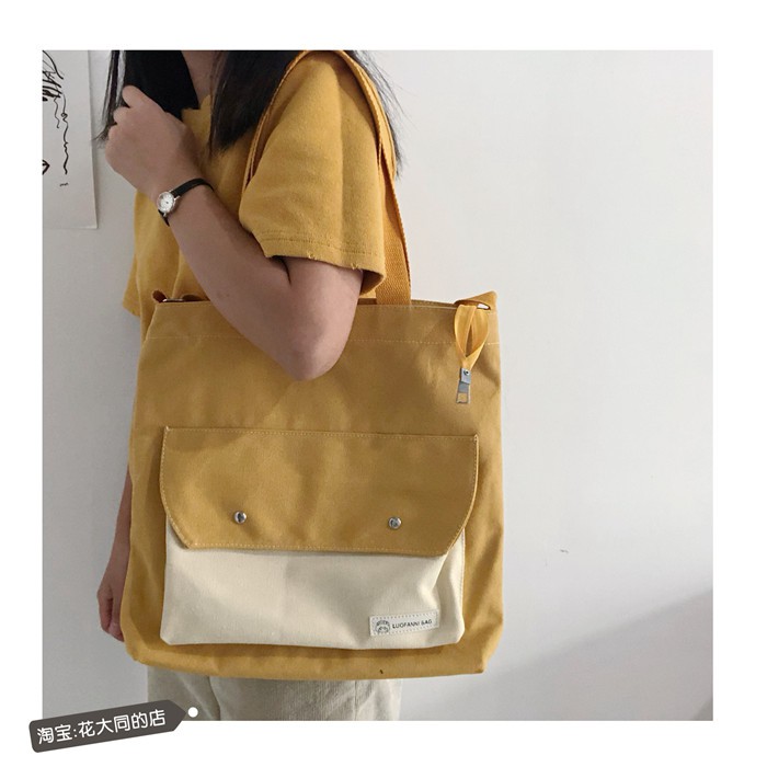 Túi vải đeo vai Luofanni bag