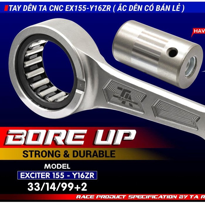 TAY DÊN CNC EX155 VVA TA RACING