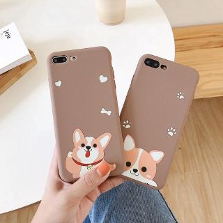 Ốp điện thoại họa tiết chó corgi dành cho OPPO A3S A57 F1S A83 F5 F11 F7 Youth F9 A7 A5S iPhone 6/6S 7 8+ XS