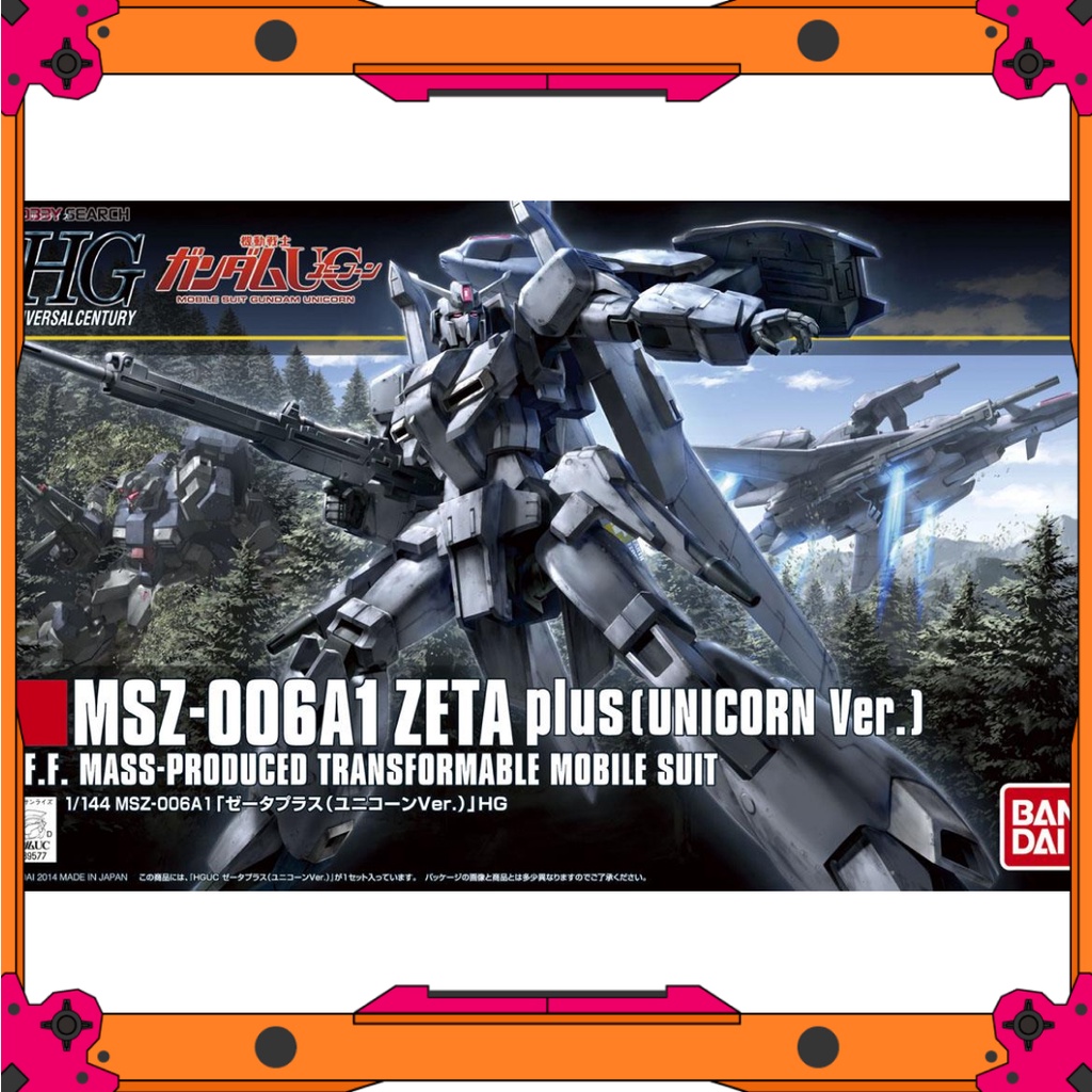Mô Hình Gundam HG UC Zeta Plus UNICORN Ver