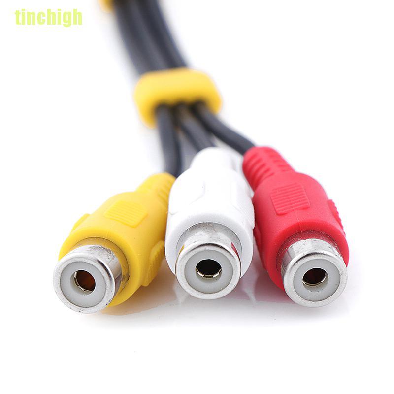 1 Đầu Chuyển Đổi Âm Thanh Rca 3.5mm Sang 3 Cổng Rca Chuyên Dụng