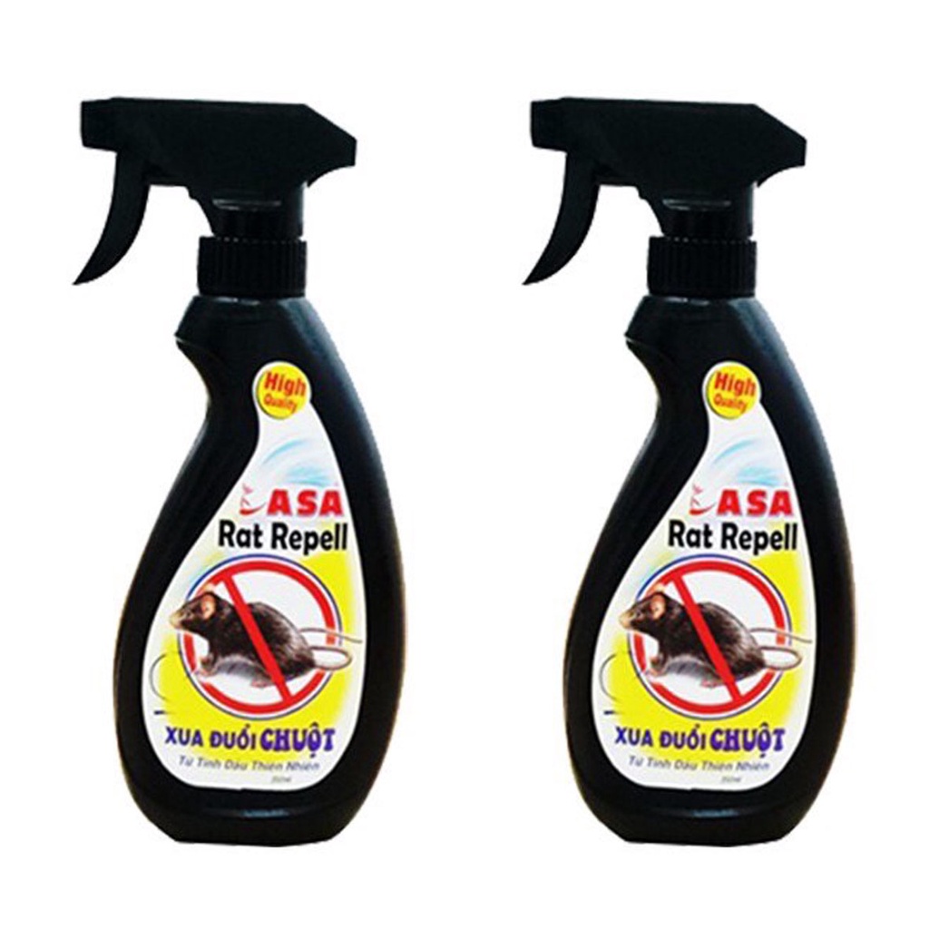 TINH DẦU ĐUỔI CHUỘT ASA RATPEL - HƯƠNG BẠC HÀ 350ML