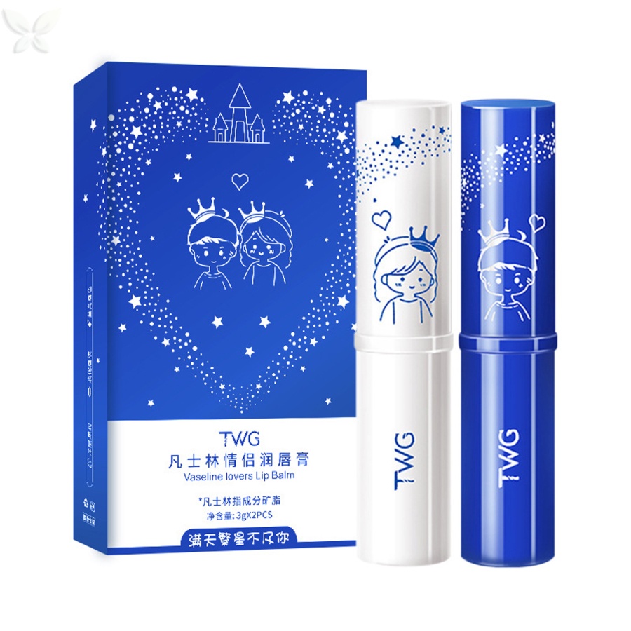 Set 2 Son Dưỡng Môi Thay Đổi Màu Sắc Theo Nhiệt Độ Chống Nước Chống Mồ Hôi Dưỡng Ẩm Tiện Dụng