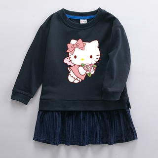Đầm Hello Kitty Cho Bé Gái
