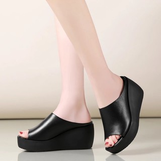 Dép xuồng đế đúc thời trang korea - D355