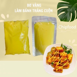 500g Sốt Bơ Vàng Làm Bánh Tráng Cuộn, Bánh Tráng Cuộn Bơ, Bánh Tráng Nướng