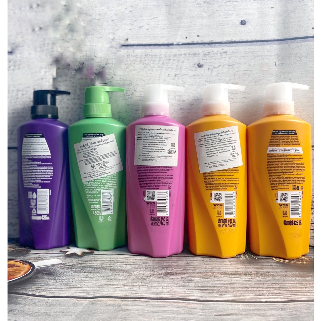 Combo cặp dầu gội -dầu xả Sunsilk Thái Lan 400ml+ 380ml