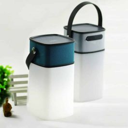 Loa Bluetooth IPX4, Tích Hợp Đèn LED, Màu Xám