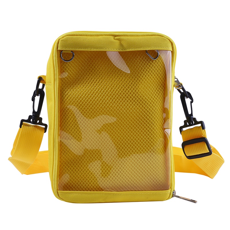 Túi Xách Trong Suốt Đeo Vai In Hoạt Hình Dễ Thương