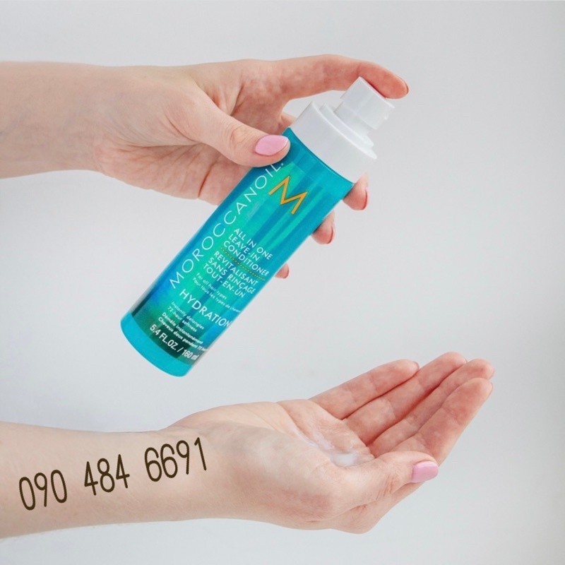 𝗫𝗮̉ 𝗞𝗵𝗼̂ Moroccanoil Đ𝗮 𝗡𝗮̆𝗻𝗴 - 𝗔𝗹𝗹 𝗶𝗻 𝗢𝗻𝗲 𝗟𝗲𝗮𝘃𝗲-𝗶𝗻 𝗖𝗼𝗻𝗱𝗶𝘁𝗶𝗼𝗻𝗲𝗿 160ml