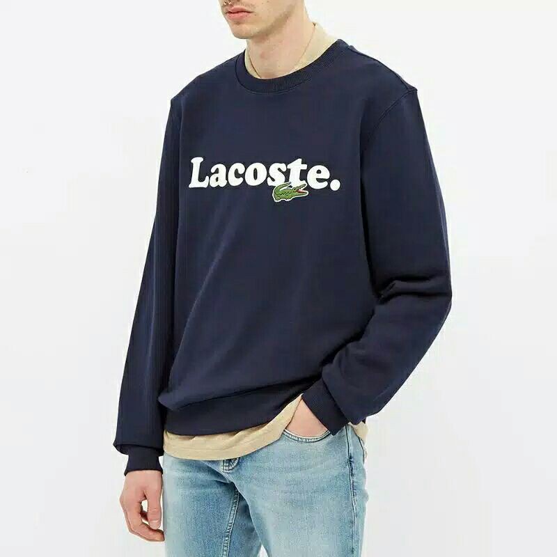 LACOSTE Áo Sweater Cổ Thuyền Size Lớn S M L XL XXL XXXL XXXXL XXXXXL 2XL 3XL 4XL 5XL 5XL 1305 XL 1305 Newest Distro L 1305