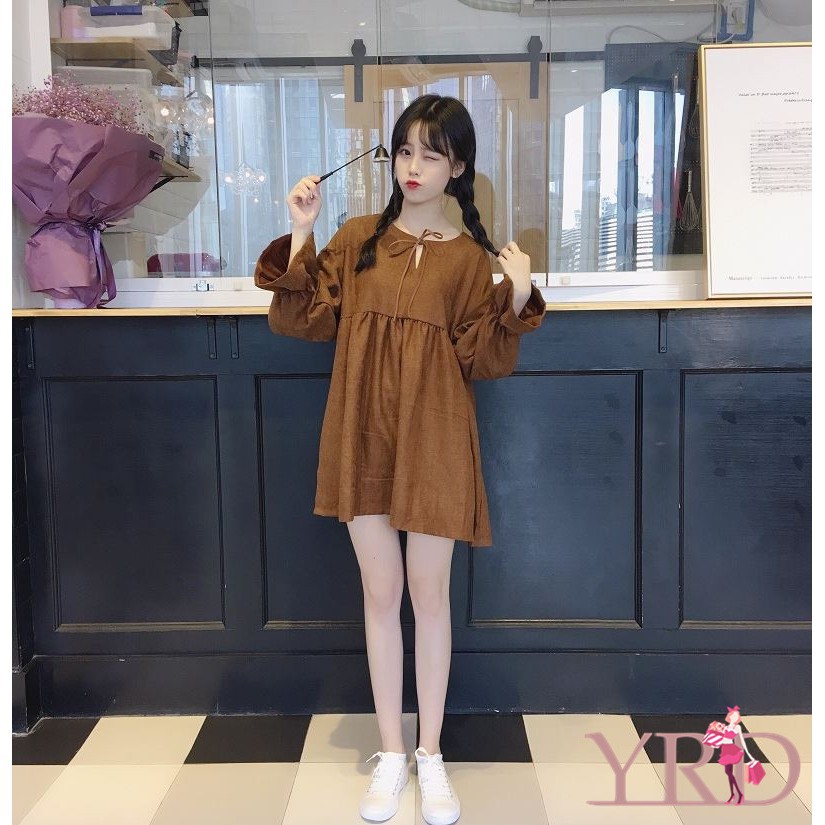 Đầm Form Rộng Tay Lỡ Thời Trang Dành Cho Nữ | BigBuy360 - bigbuy360.vn