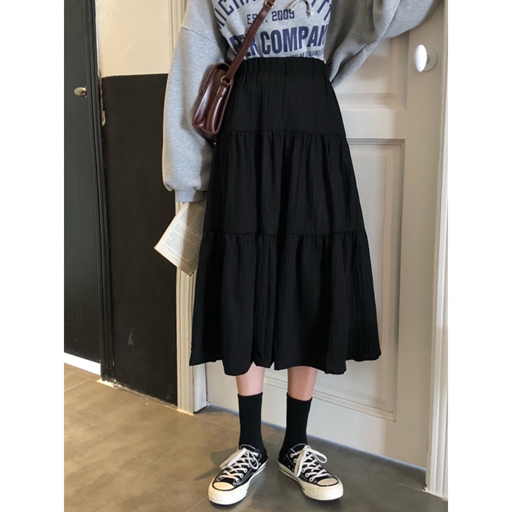 Chân váy voan tầng 2 lớp -eganda