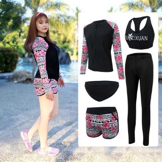 Bộ Đồ Bơi 5 Món Thời Trang Xinh Xắn Cho Nữ