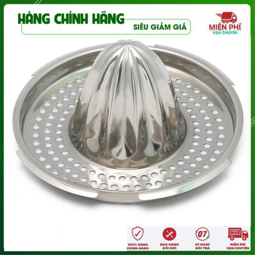 Nắp Vắt Cam INOX Tiện Dụng [Đồ Gia Dụng] Dụng Cụ Vắt Cam 100% Inox 304